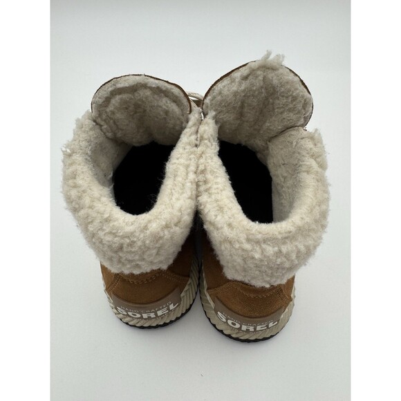 Sorel Out N About III Conquest Boots Women 10.5 Camel Brown Waterproof Cozycore - Picture 5 of 16